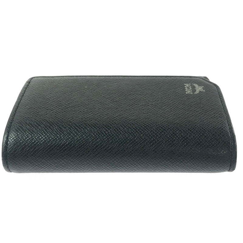 【中古品】【メンズ】 MCM エム・シー・エム 4 HOOK KEY CASE MXK6SLL55BK001 4連キーケース 服飾雑貨 183-260908-na-14-tagh カラー：ブラック 万代Net店