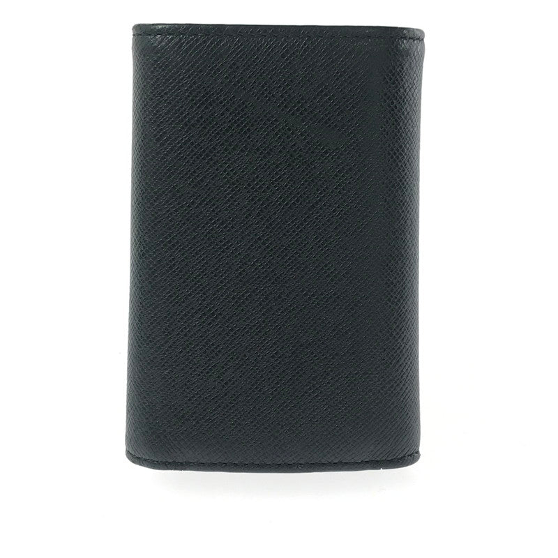 【中古品】【メンズ】 MCM エム・シー・エム 4 HOOK KEY CASE MXK6SLL55BK001 4連キーケース 服飾雑貨 183-260908-na-14-tagh カラー：ブラック 万代Net店