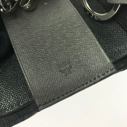 【中古品】【メンズ】 MCM エム・シー・エム 4 HOOK KEY CASE MXK6SLL55BK001 4連キーケース 服飾雑貨 183-260908-na-14-tagh カラー：ブラック 万代Net店