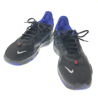 【中古品】【メンズ】 NIKE ナイキ PG 5 EP ポール ジョージ CW3146-004 スニーカー 靴 160-260901-na-17-tagh サイズ：27.5cm US 9.5 カラー：BLACK/METALLIC SILVER-LAPIS 万代Net店