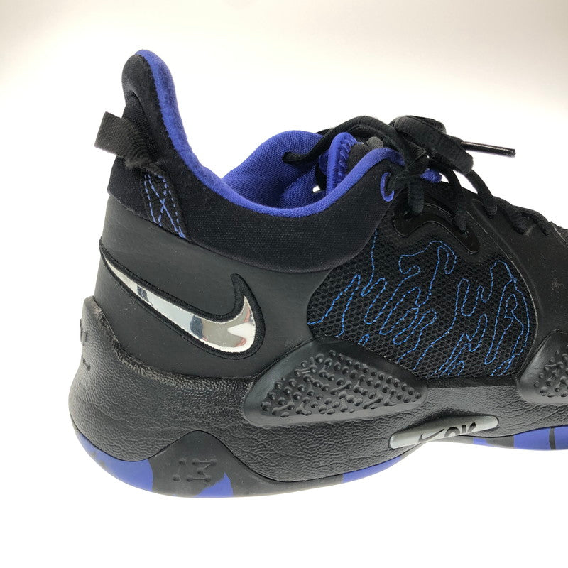 【中古品】【メンズ】 NIKE ナイキ PG 5 EP ポール ジョージ CW3146-004 スニーカー 靴 160-260901-na-17-tagh サイズ：27.5cm US 9.5 カラー：BLACK/METALLIC SILVER-LAPIS 万代Net店