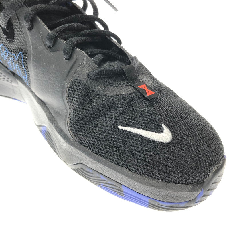 【中古品】【メンズ】 NIKE ナイキ PG 5 EP ポール ジョージ CW3146-004 スニーカー 靴 160-260901-na-17-tagh サイズ：27.5cm US 9.5 カラー：BLACK/METALLIC SILVER-LAPIS 万代Net店
