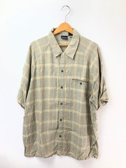 【中古品】【メンズ】 半袖シャツ 144-260826-rt-02-tagh サイズ：L カラー：グレー 万代Net店
