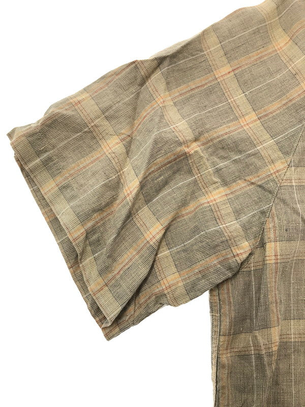 【中古品】【メンズ】 半袖シャツ 144-260826-rt-02-tagh サイズ：L カラー：グレー 万代Net店