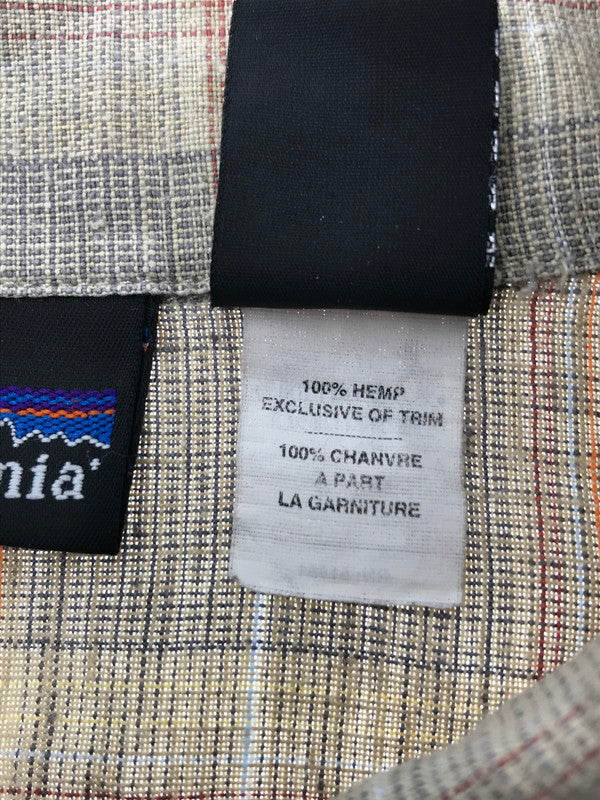【中古品】【メンズ】 半袖シャツ 144-260826-rt-02-tagh サイズ：L カラー：グレー 万代Net店