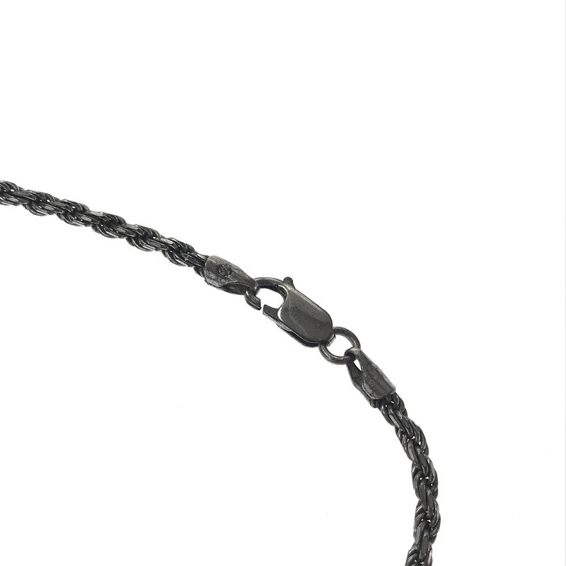【中古品】【メンズ】 AVALANCHE アヴァランチ SV925 ROPE CHAIN NECKLACE ロープ チェーン ネックレス アクセサリー 192-260907-na-04-tagh カラー：シルバー 万代Net店