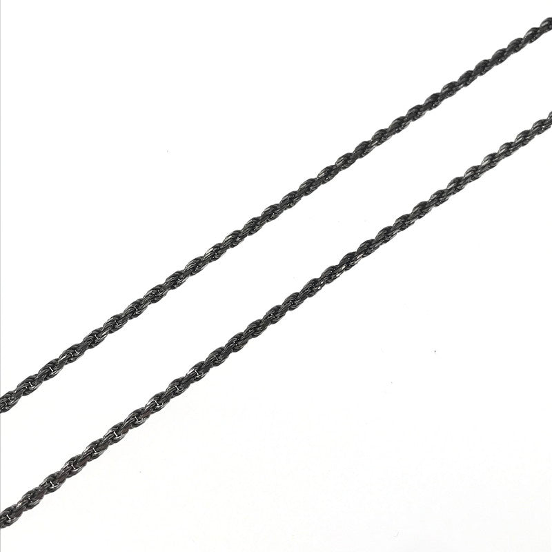 【中古品】【メンズ】 AVALANCHE アヴァランチ SV925 ROPE CHAIN NECKLACE ロープ チェーン ネックレス アクセサリー 192-260907-na-04-tagh カラー：シルバー 万代Net店