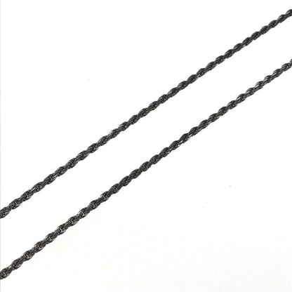 【中古品】【メンズ】 AVALANCHE アヴァランチ SV925 ROPE CHAIN NECKLACE ロープ チェーン ネックレス アクセサリー 192-260907-na-04-tagh カラー：シルバー 万代Net店
