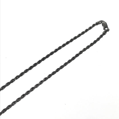 【中古品】【メンズ】 AVALANCHE アヴァランチ SV925 ROPE CHAIN NECKLACE ロープ チェーン ネックレス アクセサリー 192-260907-na-04-tagh カラー：シルバー 万代Net店