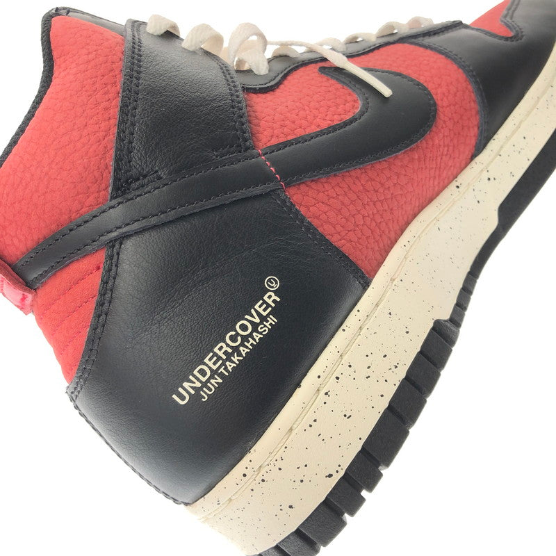 【中古品】【メンズ】 NIKE ナイキ × UNDER COVER アンダーカバー DUNK HI 1985 DD9401-600 ダンク ハイ スニーカー 靴 160-260901-na-18-tagh サイズ：28.5cm US 10.5 カラー：GYM RED/BLACK-WHITE 万代Net店