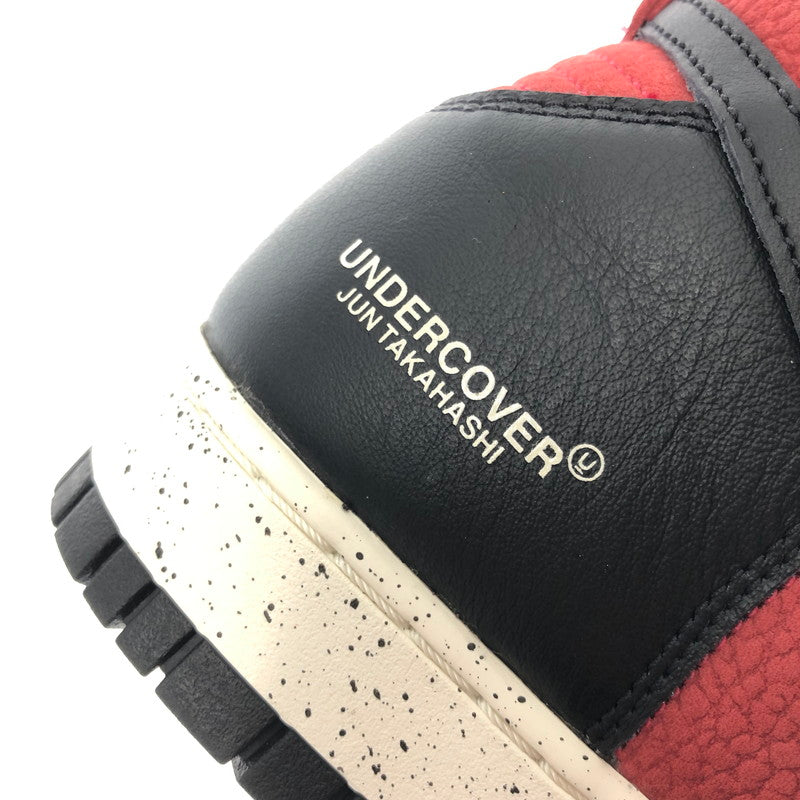 【中古品】【メンズ】 NIKE ナイキ × UNDER COVER アンダーカバー DUNK HI 1985 DD9401-600 ダンク ハイ スニーカー 靴 160-260901-na-18-tagh サイズ：28.5cm US 10.5 カラー：GYM RED/BLACK-WHITE 万代Net店