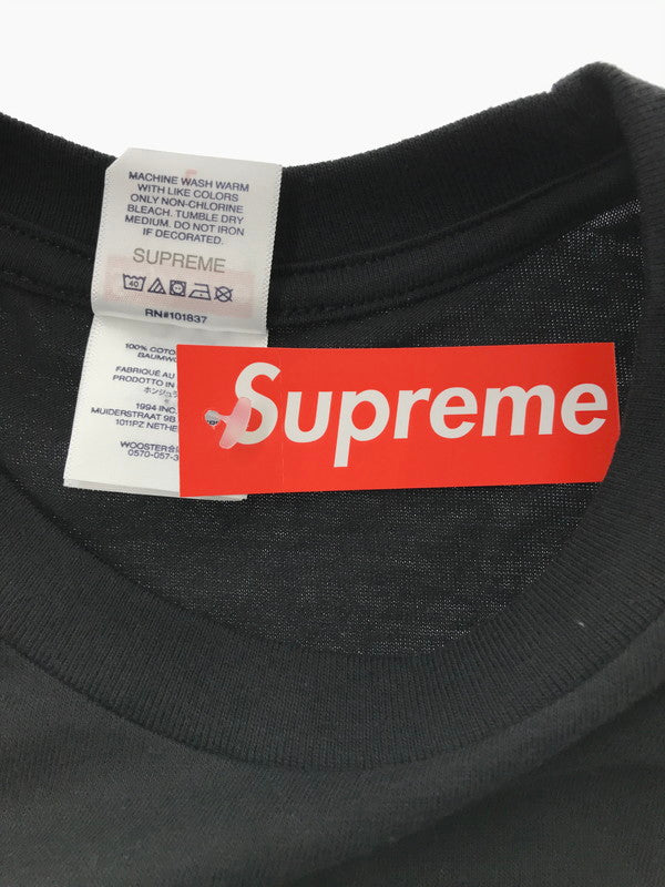 【中古品】【メンズ】 SUPREME シュプリーム × WU-TANG ウータンクラン 25FW RZA S/S TEE Tシャツ 半袖Tシャツ 149-260914-na-07-tagh サイズ：L カラー：ブラック 万代Net店