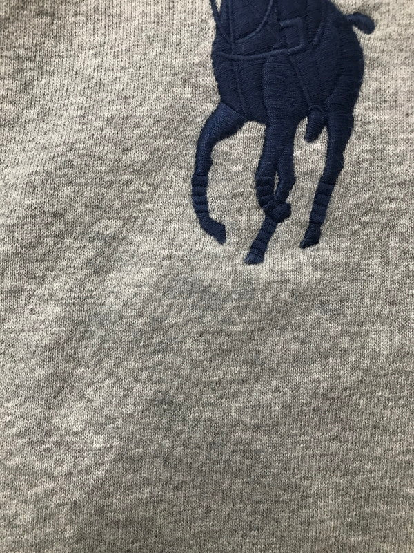 【中古品】【メンズ】 POLO RALPH LAUREN ポロ・ラルフローレン BIG PONY HOODIE GRAY ビッグ ポニー フーディー パーカー トップス 147-260826-rt-08-tagh サイズ：M カラー：グレー 万代Net店