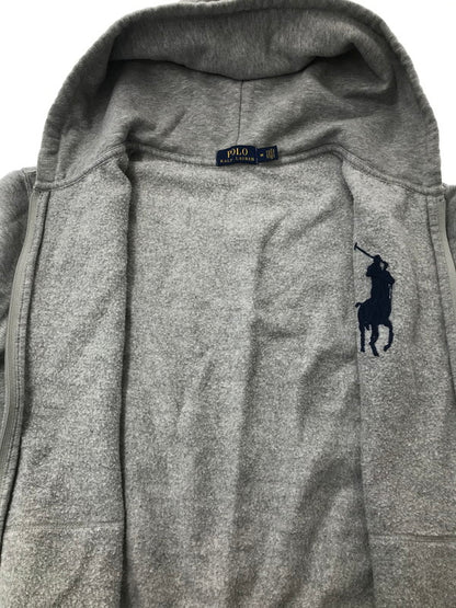 【中古品】【メンズ】 POLO RALPH LAUREN ポロ・ラルフローレン BIG PONY HOODIE GRAY ビッグ ポニー フーディー パーカー トップス 147-260826-rt-08-tagh サイズ：M カラー：グレー 万代Net店