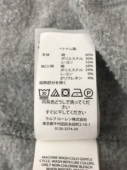 【中古品】【メンズ】 POLO RALPH LAUREN ポロ・ラルフローレン BIG PONY HOODIE GRAY ビッグ ポニー フーディー パーカー トップス 147-260826-rt-08-tagh サイズ：M カラー：グレー 万代Net店