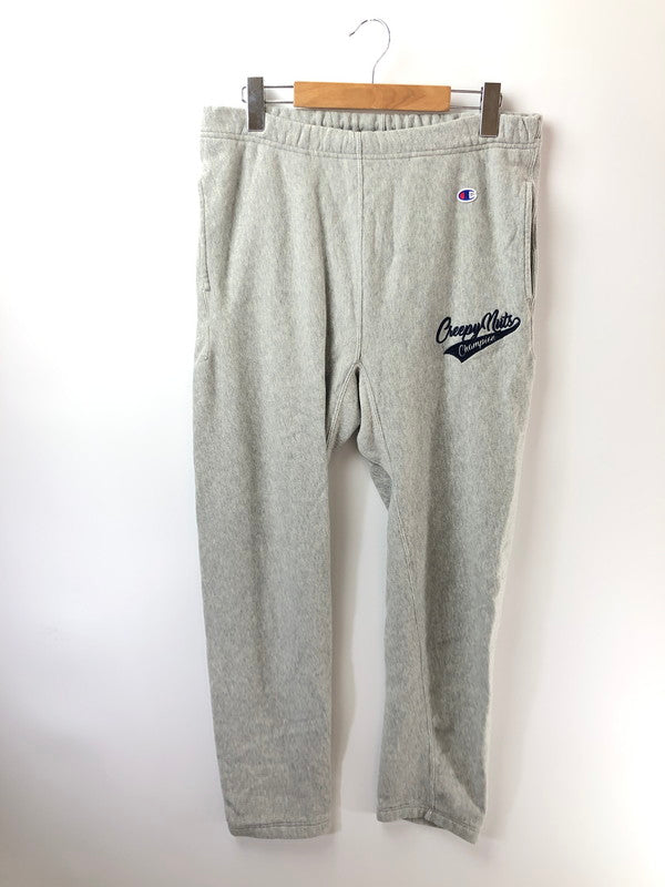 【中古品】【メンズ】 CHAMPION チャンピオン SWEAT PANTS GRAY C8-B204 スウェット パンツ ボトムス 159-260827-rt-01-tagh サイズ：XL カラー：グレー 万代Net店