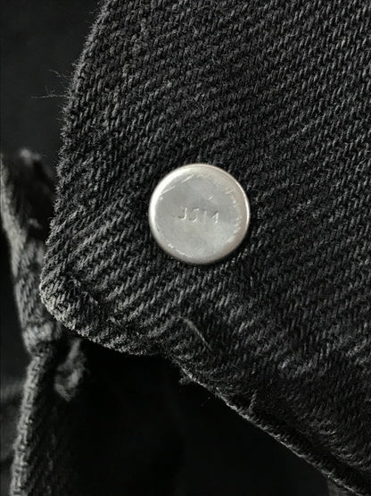 【中古品】【メンズ】 LEVI'S リーバイス DENIM TRACKER JACKET BLACK A1743-0044 デニム トラッカー ジャケット ライトアウター 147-260829-rt-06-tagh サイズ：L カラー：ブラック 万代Net店