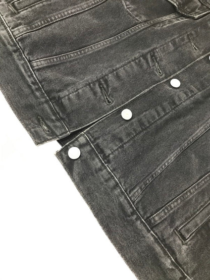 【中古品】【メンズ】 LEVI'S リーバイス DENIM TRACKER JACKET BLACK A1743-0044 デニム トラッカー ジャケット ライトアウター 147-260829-rt-06-tagh サイズ：L カラー：ブラック 万代Net店