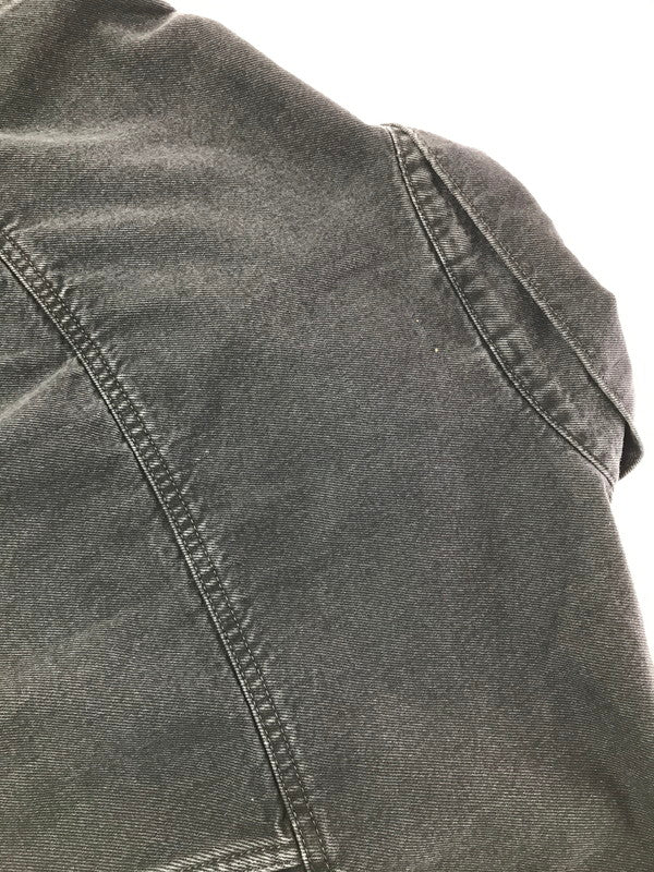 【中古品】【メンズ】 LEVI'S リーバイス DENIM TRACKER JACKET BLACK A1743-0044 デニム トラッカー ジャケット ライトアウター 147-260829-rt-06-tagh サイズ：L カラー：ブラック 万代Net店