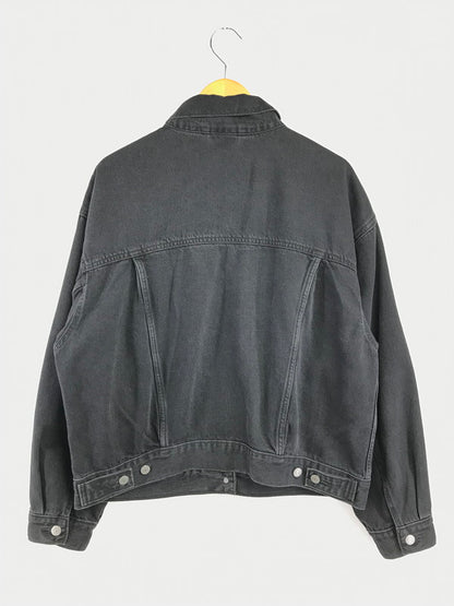【中古品】【メンズ】 LEVI'S リーバイス DENIM TRACKER JACKET BLACK A1743-0044 デニム トラッカー ジャケット ライトアウター 147-260829-rt-06-tagh サイズ：L カラー：ブラック 万代Net店