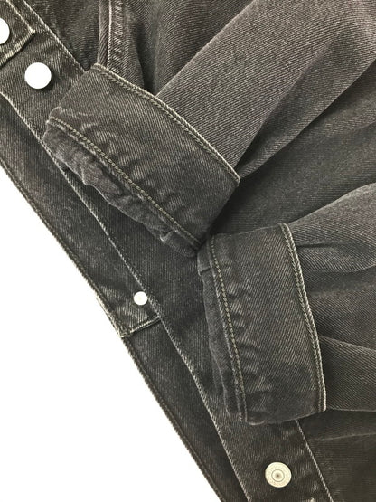 【中古品】【メンズ】 LEVI'S リーバイス DENIM TRACKER JACKET BLACK A1743-0044 デニム トラッカー ジャケット ライトアウター 147-260829-rt-06-tagh サイズ：L カラー：ブラック 万代Net店