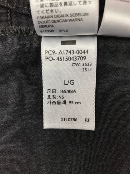 【中古品】【メンズ】 LEVI'S リーバイス DENIM TRACKER JACKET BLACK A1743-0044 デニム トラッカー ジャケット ライトアウター 147-260829-rt-06-tagh サイズ：L カラー：ブラック 万代Net店