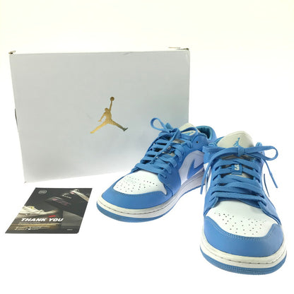 【中古品】【メンズ】 NIKE ナイキ WMNS AIR JORDAN 1 LOW UNC BLUE AO9944-441 ィメンズ エア ジョーダン 1 ロー スニーカー 靴 160-260830-rt-06-tagh サイズ：27.5cm US10.5 カラー：UNIVERSITY BLUE 万代Net店