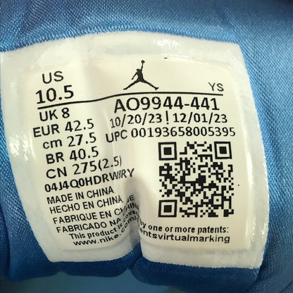 【中古品】【メンズ】 NIKE ナイキ WMNS AIR JORDAN 1 LOW UNC BLUE AO9944-441 ィメンズ エア ジョーダン 1 ロー スニーカー 靴 160-260830-rt-06-tagh サイズ：27.5cm US10.5 カラー：UNIVERSITY BLUE 万代Net店
