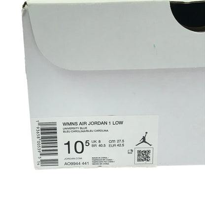 【中古品】【メンズ】 NIKE ナイキ WMNS AIR JORDAN 1 LOW UNC BLUE AO9944-441 ィメンズ エア ジョーダン 1 ロー スニーカー 靴 160-260830-rt-06-tagh サイズ：27.5cm US10.5 カラー：UNIVERSITY BLUE 万代Net店