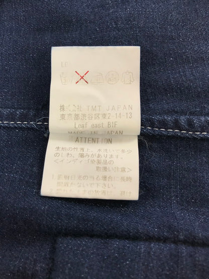 【中古品】【メンズ】 TMT ティーエムティー RIPPED LONG-SLEEVE DENIM SHIRT INDIGO TSH-F1501 ロングスリーブ デニム シャツ 長袖シャツ 145-260829-rt-02-tagh サイズ：L カラー：インディゴ 万代Net店