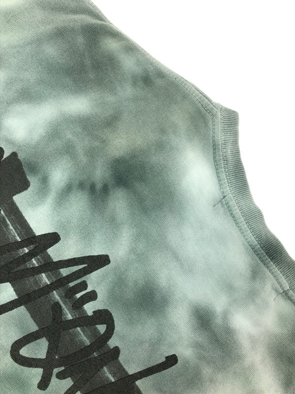 【中古品】【メンズ】 STUDIO SEVEN スタジオ セブン TIE-DYE T-SHIRT WITH BACK PRINT IN UPPERCASE 70864238 タイダイ Tシャツ トップス 142-260829-rt-01-tagh サイズ：M カラー：グレー 万代Net店