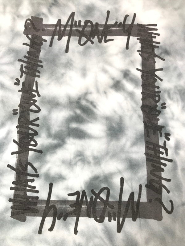 【中古品】【メンズ】 STUDIO SEVEN スタジオ セブン TIE-DYE T-SHIRT WITH BACK PRINT IN UPPERCASE 70864238 タイダイ Tシャツ トップス 142-260829-rt-01-tagh サイズ：M カラー：グレー 万代Net店