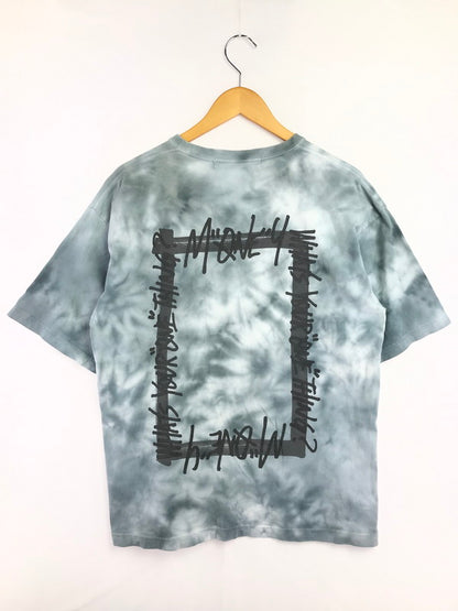 【中古品】【メンズ】 STUDIO SEVEN スタジオ セブン TIE-DYE T-SHIRT WITH BACK PRINT IN UPPERCASE 70864238 タイダイ Tシャツ トップス 142-260829-rt-01-tagh サイズ：M カラー：グレー 万代Net店