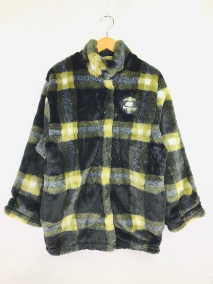 【中古品】【メンズ】 NIKE ナイキ AS W NSW FX FUR AOP JKT YELLOW BLACK GREEN GRAY DD4542-010 フェイクファー ジャケット アウター 148-260829-rt-07-tagh サイズ：M カラー：イエロー 万代Net店