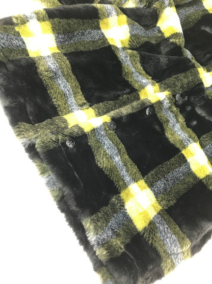 【中古品】【メンズ】 NIKE ナイキ AS W NSW FX FUR AOP JKT YELLOW BLACK GREEN GRAY DD4542-010 フェイクファー ジャケット アウター 148-260829-rt-07-tagh サイズ：M カラー：イエロー 万代Net店
