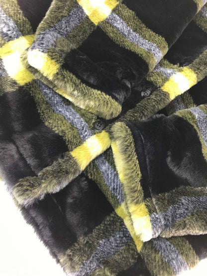 【中古品】【メンズ】 NIKE ナイキ AS W NSW FX FUR AOP JKT YELLOW BLACK GREEN GRAY DD4542-010 フェイクファー ジャケット アウター 148-260829-rt-07-tagh サイズ：M カラー：イエロー 万代Net店