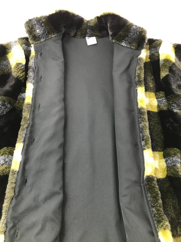 【中古品】【メンズ】 NIKE ナイキ AS W NSW FX FUR AOP JKT YELLOW BLACK GREEN GRAY DD4542-010 フェイクファー ジャケット アウター 148-260829-rt-07-tagh サイズ：M カラー：イエロー 万代Net店