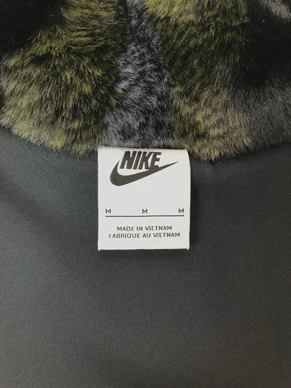 【中古品】【メンズ】 NIKE ナイキ AS W NSW FX FUR AOP JKT YELLOW BLACK GREEN GRAY DD4542-010 フェイクファー ジャケット アウター 148-260829-rt-07-tagh サイズ：M カラー：イエロー 万代Net店