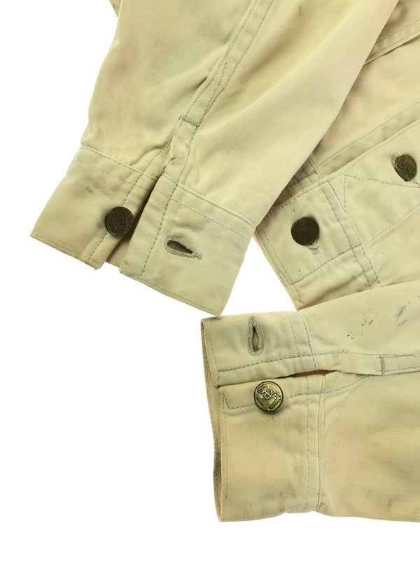 【ジャンク品】【メンズ】 LEE リー 60～70's 100-J WESTERNER JACKET 60～70年代 ウエスターナー ジャケット ライトアウター 146-260829-rt-04-tagh サイズ：36 カラー：ホワイト 万代Net店