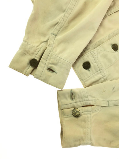 【ジャンク品】【メンズ】 LEE リー 60～70's 100-J WESTERNER JACKET 60～70年代 ウエスターナー ジャケット ライトアウター 146-260829-rt-04-tagh サイズ：36 カラー：ホワイト 万代Net店