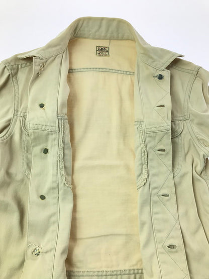 【ジャンク品】【メンズ】 LEE リー 60～70's 100-J WESTERNER JACKET 60～70年代 ウエスターナー ジャケット ライトアウター 146-260829-rt-04-tagh サイズ：36 カラー：ホワイト 万代Net店