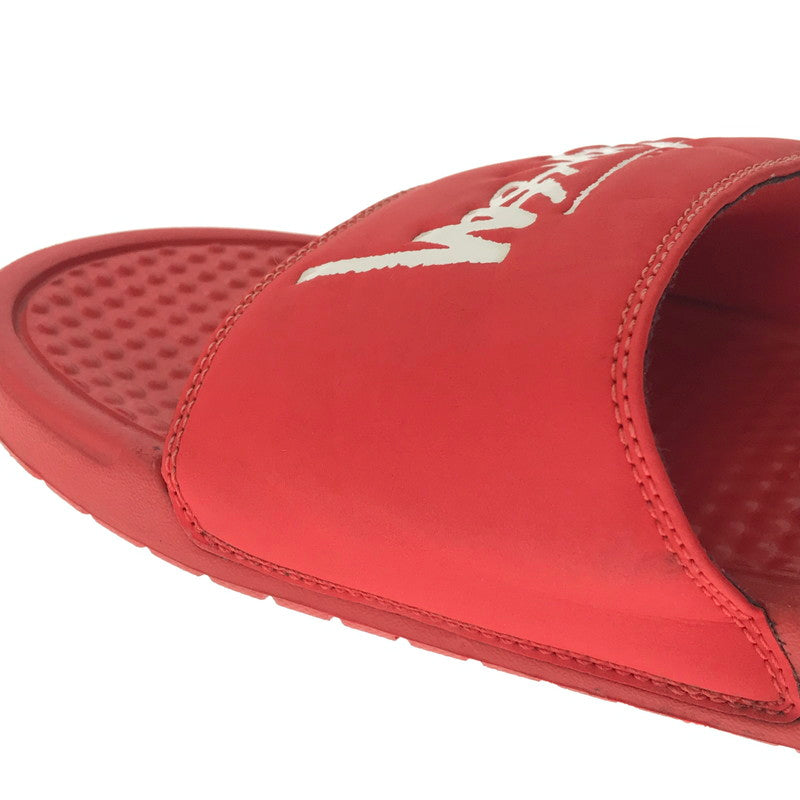 【中古品】【メンズ】 NIKE ナイキ× STUSSY ステューシー BENASSI SLIDE CW2787-600 ベナッシ スライド スニーカー 靴 160-260902-na-08-tagh サイズ：28cm US 10 カラー：HABANERD RED/WHITE 万代Net店