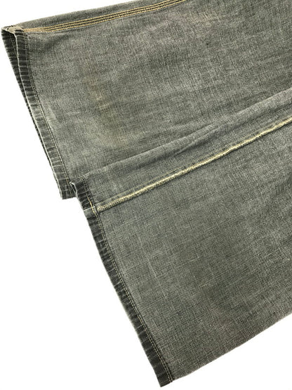 【中古品】【メンズ】 ECKO UNLTD エコー アンリミテッド BAGGY CARPENTER BLACK DENIM PANTS バギー カーペンター ブラック デニム パンツ ジーンズ 153-260829-rt-08-tagh サイズ：40 カラー：ブラック 万代Net店