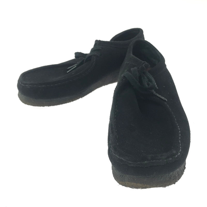 【中古品】【メンズ】 CLARKS クラークス WALLABEE SHOES BLACK ワラビー シューズ ブラック 靴 164-260913-rt-35-tagh サイズ：27cm カラー：ブラック 万代Net店