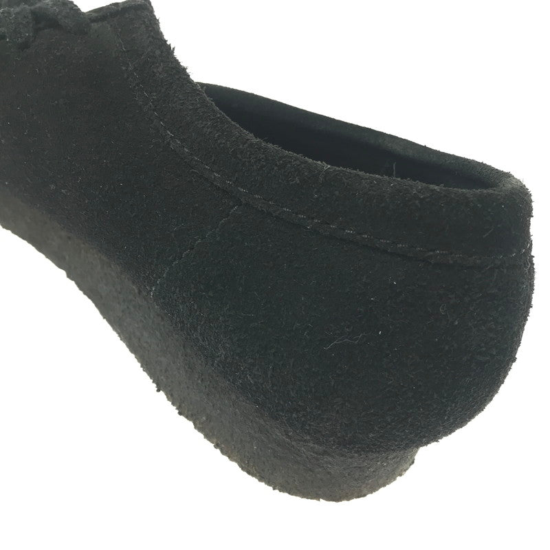 【中古品】【メンズ】 CLARKS クラークス WALLABEE SHOES BLACK ワラビー シューズ ブラック 靴 164-260913-rt-35-tagh サイズ：27cm カラー：ブラック 万代Net店