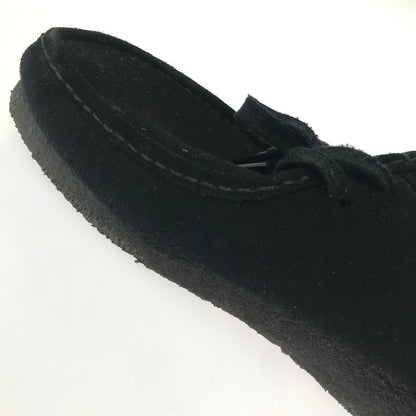 【中古品】【メンズ】 CLARKS クラークス WALLABEE SHOES BLACK ワラビー シューズ ブラック 靴 164-260913-rt-35-tagh サイズ：27cm カラー：ブラック 万代Net店