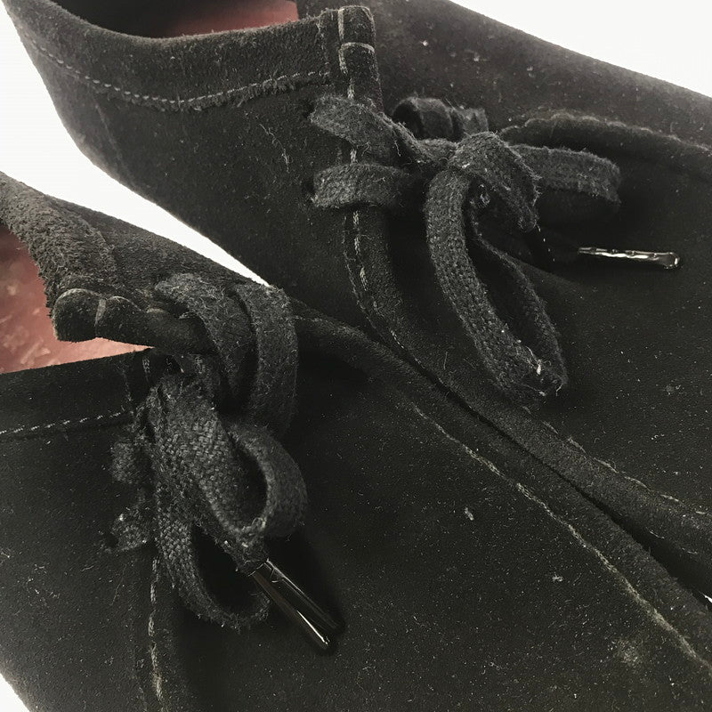 【中古品】【メンズ】 CLARKS クラークス WALLABEE SHOES BLACK ワラビー シューズ ブラック 靴 164-260913-rt-35-tagh サイズ：27cm カラー：ブラック 万代Net店