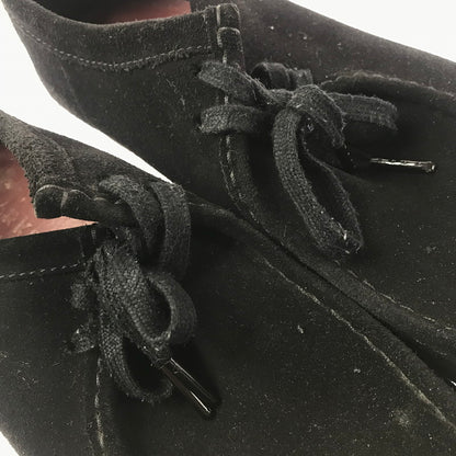 【中古品】【メンズ】 CLARKS クラークス WALLABEE SHOES BLACK ワラビー シューズ ブラック 靴 164-260913-rt-35-tagh サイズ：27cm カラー：ブラック 万代Net店