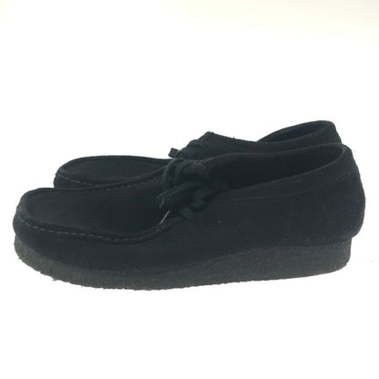 【中古品】【メンズ】 CLARKS クラークス WALLABEE SHOES BLACK ワラビー シューズ ブラック 靴 164-260913-rt-35-tagh サイズ：27cm カラー：ブラック 万代Net店