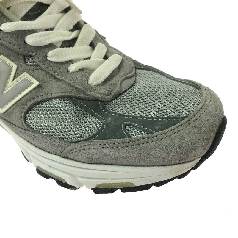 【現状渡し品】【メンズ】 NEW BALANCE ニューバランス MR993GL スニーカー 靴 162-260908-na-07-tagh サイズ：25cm US 07 カラー：GRAY 万代Net店